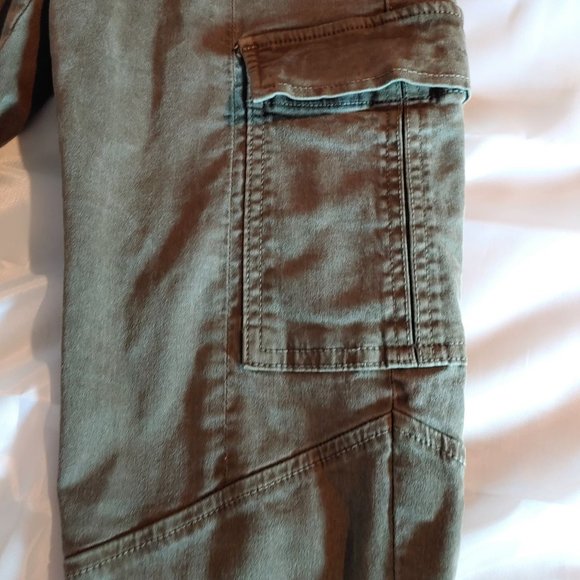 J Brand grunge army green cargo skinny jeans - Picture 8 of 8